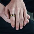 Fashionable NFC Smart Waterproof Men Ring With Function Couple Stainless Steel High-tech Jewelry Suitable For Android And IPhone. 