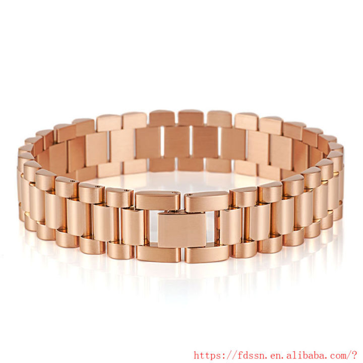 Luxury%20Designer%20Jewelry%20Men%20Bracelets%2015mm%20Stainless%20Steel%20Watch%20Strap%20Mens%20Bracelet%20Gold%20Titanium%20Steel%20Bracelet%20Wholesale%20Gift%20-%20Image%202