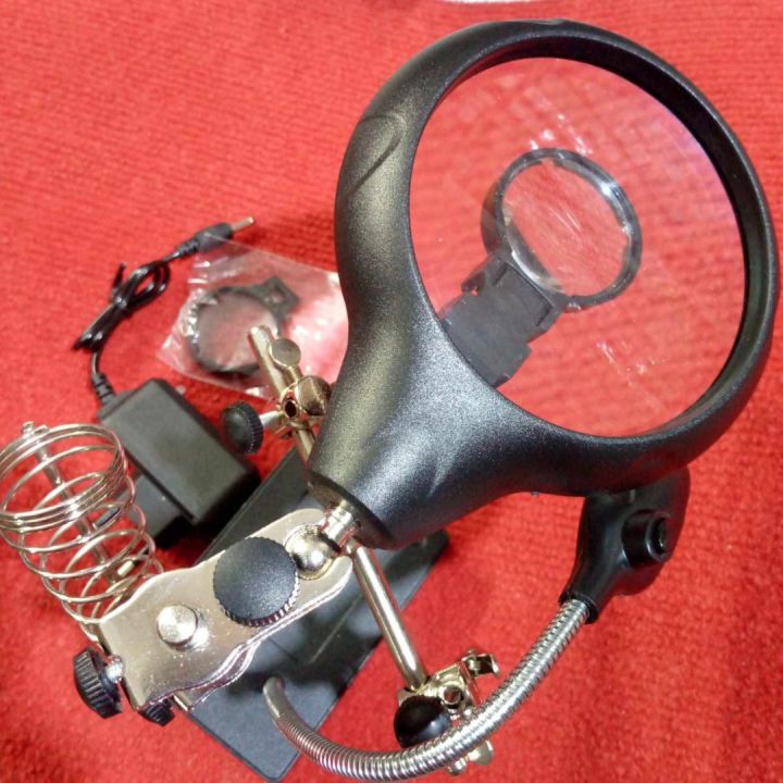 Soldering%20Iron%20Stand-3rd%20Helping%20Hand%20Magnifier%20Tool%203.5x%20&%2012x%20Electrical%20Circuitry%20&%20Parts%20-%20Image%208