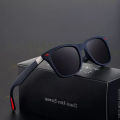 Fashionable Polarized Driving Sport Square Sun Glass For Men - Black - Sun Glass For Men. 
