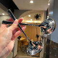 Stainless Steel Spoon Long Handle Tablespoons Hot Pot Soup Ladle Ramen Spoon Dounp.