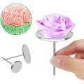 1 Piece Stainless Steel Rose Stand for Cake Decoration. 