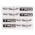 【Mary DAI Store】4pcs/set Car-styling Door Reflective Car Stickers Personality Character Decoration Car styling door handle.