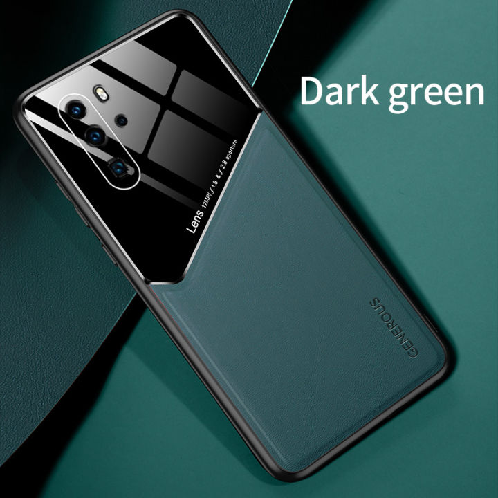 Lenuo%20For%20Huawei%20P30%20Pro%20Case%20Leather%20Texture%20Car%20Magnetic%20Holder%20Back%20Cover%20Soft%20Silicon%20Frame%20Shockproof%20Casing%20-%20Image%203
