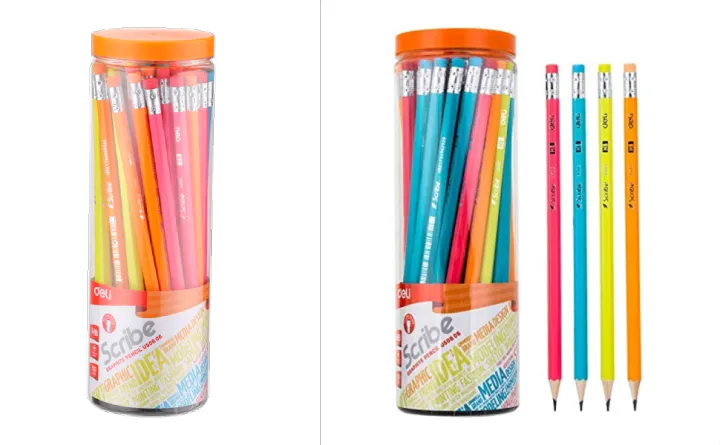 Deli%20EU50806%20Graphite%20Pencil%20Multicolor%2050%20Pieces%20-%20Image%203