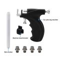 Professional Ear Piercing Gun Tools Steel Stud Earring Safe Sterile Nose Navel Helix Piercing Tool Set Body Jewelry Machine Kit. 