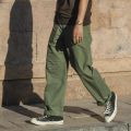 Bronson 1944 USMC Officer Chino Pants Straight-Leg Mens Military Trousers Khakis.