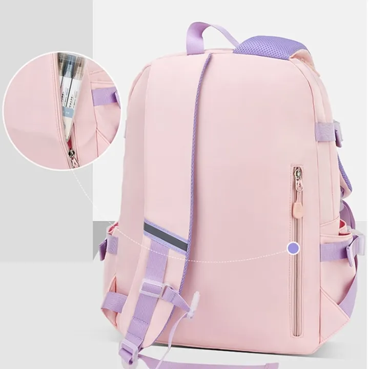 Kids%20Backpack%20Cute%20Girls%20Bookbag%20Lightweight%20School%20Bag%20for%20Elementary%20Students%20Women%20Travel%20Back%20Pack%20Sequins%20Decor%20-%20Image%207