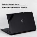 Pre-cut Laptop Sticker Skin Cover for GIGABYTE AORUS 15 17 2022 XE4 for Aorus 15G KC 15P KB/YD/XD Vinyl Decal Film No Residue. 