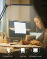 LED Desk Lamp Eye-Caring Adjustable Swing Arm Table Light with Clamp reading lights night light for Study Reading Work Task. 