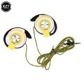 high quality 3.5mm Wired Headphones HIFI Heavy Bass Headset Over-ear Adjustable Ear hook Earphones Music Earphone for Phone. 