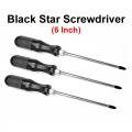 Black And Yellow Star Head Slotted Screwdriver, For Industrial (1 Piece) - Screw Driver Set. 