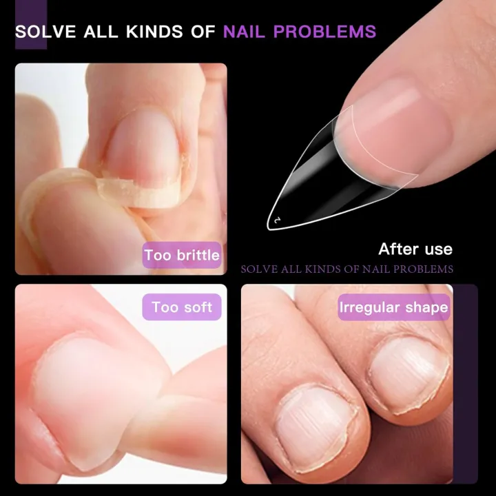200pcs%20Nail%20Tips%20Short%20Stiletto%20Acrylic%20Pre-Shaped%20Extra%20Clear%20Short%20Nails%2010%20Sizes%20Half%20Cover%20Nail%20Tips%20for%20Acrylic%20Nails%20-%20Image%204