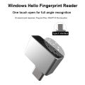 Mini USB Fingerprint Reader for Windows 10 Hello Laptop PC Type-C Biometric Scanner Unlock Module Set up to 10 Fingerprint IDs. 