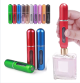 5ml Portable Mini Refillable Perfume Atomizer Bottle – Travel-Friendly Cosmetic Container- Multicolor Random. 