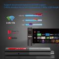 TV98 ATV 8K Smart TV Stick Android 14 H618 2.4G 5G Wifi Support OTA Media Player TV Receiver BT5.0 2GB 16GB Voice Remote TV Box.