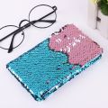 Creative Sequins Notebook Notepad Glitter Diary Memos Stationery Office Supplies Stationery 78 Sheets Newest L29k.