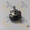 Self-Lock Metal Toggle Switch 14mm Long Head AC 250V 3A 6 Pin 2 Positions SPST ON-OFF Miniature Toggle Latching Switch Self Locking Switch With 14mm Handle For Car Bus Truck CNG. 