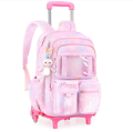 School Rolling backpack Bags school wheeled backpack for girls kids School trolley bag for girls school bag wheels for girls. 