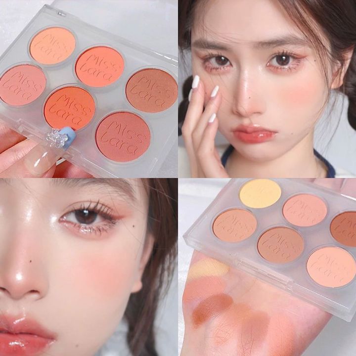 Miss%20laraSix-Color%20Blusher%20Plate%20Matte%20Makeup%20Naturally%20Waterproof%20Long-Lasting%20Skin-Friendly%20Tea%20Brown%20Repair%20Multi-Functional%20Palette%20-%20Image%203