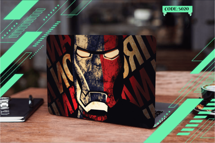 Iron Man Design Laptop Sticker