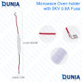Microwave Oven High Voltage Fuse Holder with 5KV 0.8A Glass-Fuse.