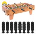 8Pcs Table Soccer Parts Replacement Kids Children Football Plastic Handle Grip Tabletop Soccer Game Accessories. 