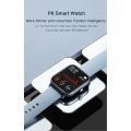 P8b 1.4-inch Square Display Ultra Slim Touchscreen Smart Watch Wearable Fitness Tracker. 