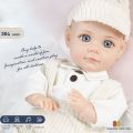 Bebe Reborn Doll 14 Inch 35CM Boy Baby Doll With Fashion Clothes Soft Skin Cotton Body Lifelike Realistic Baby Children Gift.