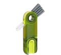 3 in 1 Multifunctional Cleaning Brush Bottle Gap Cleaner Brush 3 in 1 Tiny Bottle Cup Lid Detail Brush kit Straw Cleaner Tools Crevice Cleaning Brush for Water Bottle Nursing Bottle Cups Cover.