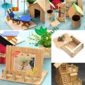 Ice Cream Natural Wood Popsicle 100 Pcs Craft Sticks.