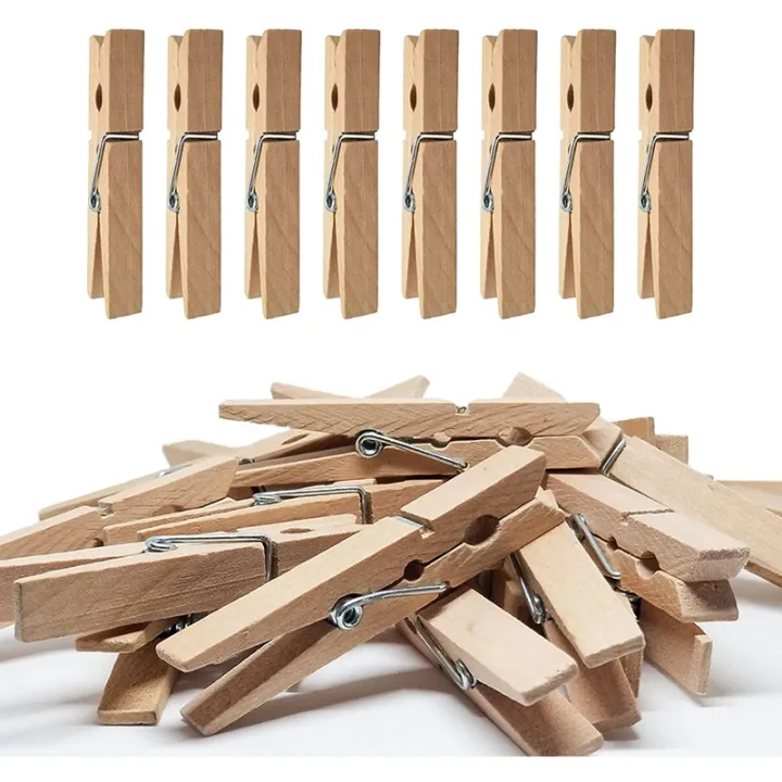 Clothes%20Pins%20Heavy%20Duty%20with%20Spring,%20Wooden%20Clothespins%20for%20Clothes%20-%20Image%202