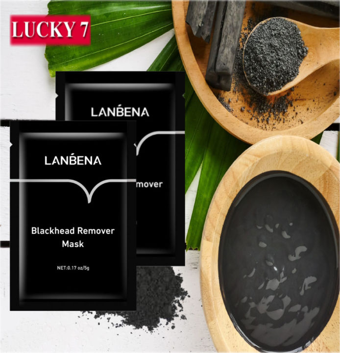 5%20pc%20LANBENA%20Black%20Mask%20Blackhead%20Remover%20Peel%20Off%20Mask%20Mud%20Face%20Mask%20Charcoal%20Mask%20Nose%205g%20-%20Image%204