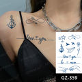Juice Ink Large Arm Temporary Tattoo Stickers Snake for Woman Men Waterproof Long Lasting Body Waist Butterfly Realistic Tattoos.