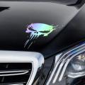 Universal Waterproof Motorcycle Stickers Skull Sticker Reflective Decal Sun Protection Car Motorbike Decoration Accessories. 