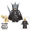 TV6409 The Lord of the Rings Building Blocks Gandalf Figures Sauron Toy Saruman Minifigures.