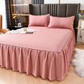 3DWF Bedspread, Bedspread, Skirt Bed Cover, Single Piece Protective Cover, 1.5m 1.8m Bed Sheet, Skirted Fitted Sheet, 180x200 Three. 
