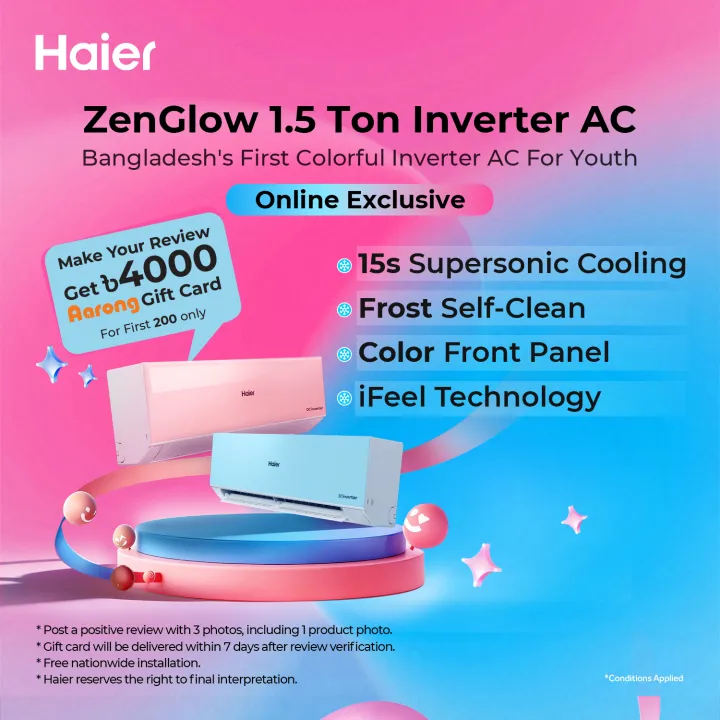 Haier%201.5%20Ton%20ZenGlow%20Inverter%20AC%20%7C%20Free%20Delivery%20&%20Installation%20%7C%2012%20Years%20Compressor%20Warranty%20%7C%20Energy%20Saving%20%7C%20Fast%20Cooling%20%7C%20Colorful%20AC%20%7C%20ZenGlow-18INVPX6B%20/%20ZenGlow-18INVPX6P%20-%20Image%203