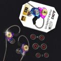 Original QKZ AK3 FiLe HiFi Earphone 3.5mm Wired Headphones with Microphon Bass Stereo Earbuds Music Sport Headset for Smartphone.