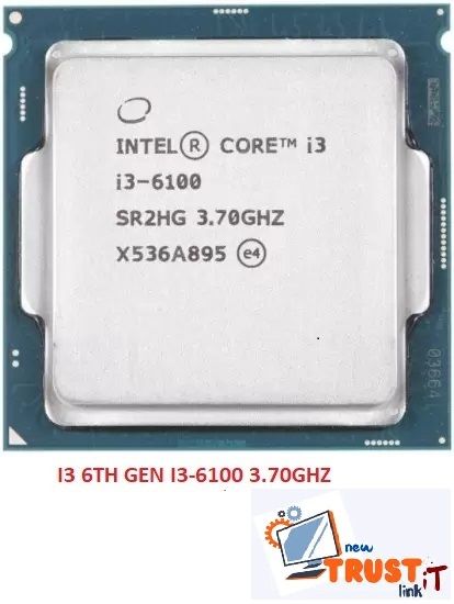 Intel Core i3 6th 3.2ghz-3.7ghz Generation Processor For Desktop