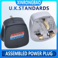 Uk British Mains Plug 3 Pin 13a Plugs Grounded 250v 3 Pin Bs1363 Adaptor Power Cable Connector Wire Converter Uk Standards. 