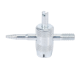 3X Valve Core Tool Set 60Pcs Valve Cores, 4-Way Valve Tool, Dual Single Head Valve Core Remover, Tire Repair Tool. 