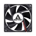 Gdstime DC 5V 12V 24V 48V 80mm 8025 Computer Case Fan 80x80x25mm PC Case CPU Brushless Cooling Fan Hydraulic/Dual Ball Radiator-5V Hydraulic XH2.54-1Pcs 8025 fan. 
