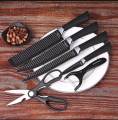 Stainless Steel Kitchen Zepter (Black) -6 Pcs Set. 