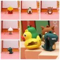 School Office Supplies With Keychain Mini Pencil Sharpener Animal Shape Kawaii Cartoon Pencil Sharpener Creative Mini Pencil Cutter Kawaii Kids Gifts. 
