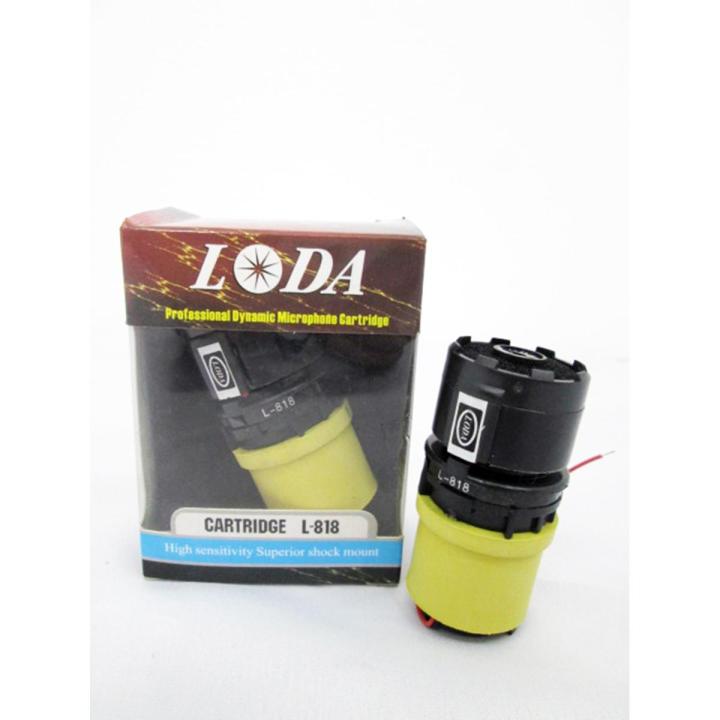 Microphone Voice Coil Loda L-818 Cartridge