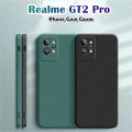 Original For Realme GT2 Pro Silicone Full Cover Case Stain resistant Phone Case Cover.