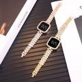 Digital touch screen ladies Fashionable Watch +Box, ladies Watch, Golden Watch.