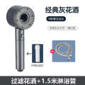 Wear hollow pressurized bathroom handheld filter spray shower head. 