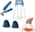 2pcs set Hot Pot Pan Gripper Clip Heatproof Portable Non-Slip Hot Dish Clamp Bowl Clip Steamer Plate Tongs Bowl Gripper Clip Kitchen Tool. 